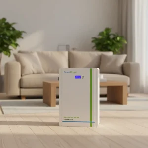 51.2V 100Ah LiFePO4 Lithium-Ion Solar Energy Storage Battery System 5-10kW IP65 Wall-Mounted Home Backup