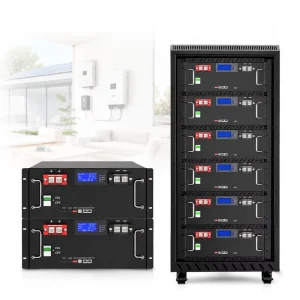51.2V 100Ah LiFePO4 Rack-Mounted Home Energy Storage Battery Pack 200Ah 15kwh 20kwh Lithium Ion Battery 15-kWh Power Battery