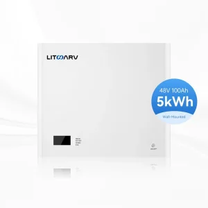51.2V 150Ah Wall Mounted LiFePO4 Battery with 12 Months Warranty for Solar Energy Storage