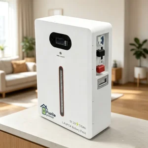 51.2V 170Ah LiFePO4 Battery Wall Mounted 8704Wh Solar Energy Storage Home Backup Off Grid BMS 6000 Cycles 15 Parallel