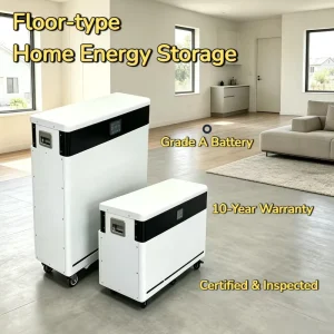 51.2V 200A 15-40kWh Split Home Energy Storage System with Blade LiFePO4 Battery Cells, Floor-Standing, Off-Grid