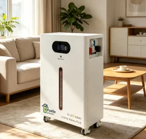 51.2V 200Ah 10240Wh LiFePO4 Split Rack-Mounted Deep Cycle Solar Storage Battery Home & Commercial Energy Backup System