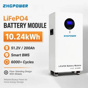 51.2V 200Ah 10kWh LiFePO4 Battery CAN RS485