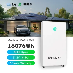 51.2V 200Ah LiFePO4 Split CAN Communication Stackable Home Energy Storage Solar System for Household Backup Power