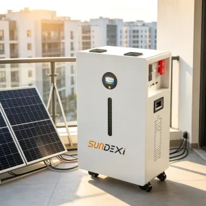 51.2V 200Ah Wall Mounted LiFePO4 Battery 10kWh IP54 Protection 5 10kW Output Hybrid Grid CAN Communication