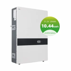 51.2V 204ah Lifepo4 Wall Mounted Battery Energy Storage Battery 10kwh Solar System 48V Solar Off Grid System IP65