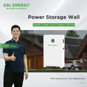 51.2V 280Ah 14.34kWh LiFePO4 Battery U/L9540 U/L1973 Certified Wall Mounted Home Solar Storage