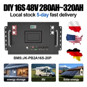 51.2V 280Ah 14.3kWh Split LiFePO4 Home Battery with CAN RS485 for Hybrid Solar Systems