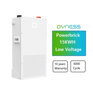 51.2V 280Ah 15kwh Lifepo4 Lithium Battery Power wall IP20 All in one Stackable PowerBrick for Solar System Home Power