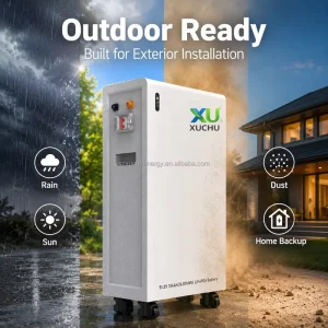 51.2V 314Ah 16kWh 20kWh 32kWh Split IP65 Lithium Solar Battery Rechargeable Deep Cycles LiFePO4 CAN Wall-Mounted Home