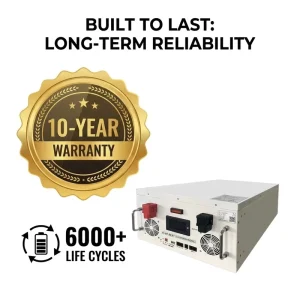 51.2V 40KWh 40-50KW Home Energy Storage Lifepo4 Battery Pack 800Ah Hybrid Grid Solar System with CAN Communication
