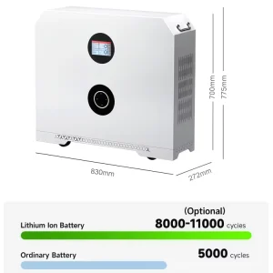 51.2V 600Ah Lithium Iron Phosphate Battery 30kWh Wall Mount Solar Backup Power RS485 CAN Bluetooth Wide Temp Range