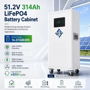 51.2V Household Solar Power Generation System with 16kW and 32kWh Industrial Energy Storage Battery