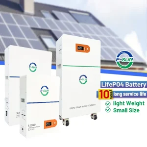 51.2V LiFePO4 100Ah Wall-Mounted Battery 200Ah LiFePO4 Cell 300Ah Solar System Battery for Home Energy Storage