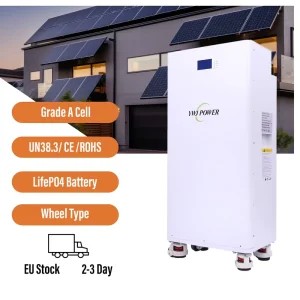 51.2V LiFePO4 280Ah Portable Solar Power Station with CAN for Home Use
