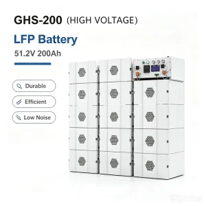 51.2V Multi-Capacity Lithium Battery for Commercial Solar Energy