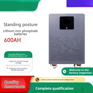 51.2V Vertical Lithium Iron Phosphate Battery 600Ah Photovoltaic Solar Home Mobile Off-grid Energy Storage Lithium Battery