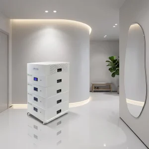 51.2v 150ah 300ah 450ah 600ah Stackable LiFePO4 Lithium Ion Battery with BMS for Hybrid Grid Solar Storage