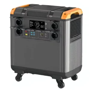 5376Wh Portable Station Car Compatible LiFePO4 Battery Pure Sine Wave 220V Outdoor 145Wh Solar Panel