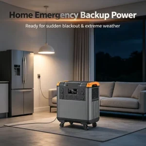 5376Wh Solar Generator Lifepo4 Battery Generador Electrico Solar Home Outdoor Emergency Portable Power Station