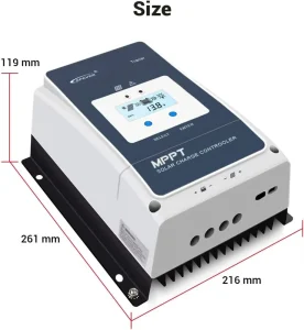 5420AN 12/24/36/48V 50A MPPT Battery Regulator Charger Controller with Max. PV Input 200V for Solar Home System