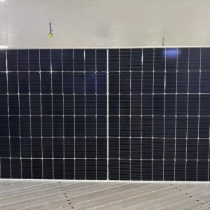 575 600W 单晶硅光伏太阳能电池板 半片双面双玻璃型