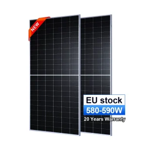 575W Double-Glass PV MBB Solar Panel for Industrial Solar Power Plant