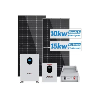 多合一太阳能系统完整套件 5KW 10KW 30KW MPPT 离网太阳能电池板，带电池和逆变器