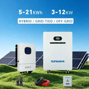5KW 8KW 10KW 20KW Solar Energy Storage Solution Micro Inverter System with Compact Battery and Solar Panel Kit