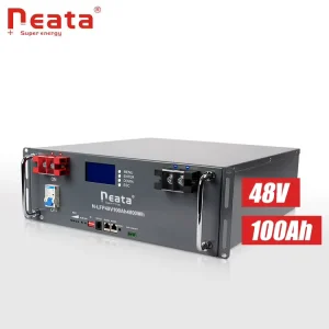 5KW Lithium Iron Phosphate Battery Pack 48V 100AH Lifepo4 Batteries for Solar Energy Storage System