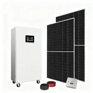 家用太阳能电池板系统全套套件 5Kw 10Kw 15Kw 20Kw 30Kw 家庭用电混合太阳能系统