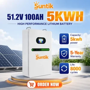 5Kwh Lithium Battery 51.2V 100Ah Home Energy Storage Batteries Lifepo4 System With Residential Off Grid Use