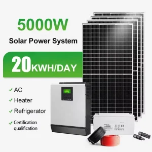5kW 10kW 20kW Solar Power System Complet Kit Solar Panels With Battery And Inverter Solar Energy System
