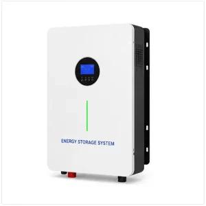 5kW 10kW All-in-One Wall Mounted Home Energy Storage System 48V LiFePO4 Battery Hybrid Solar Inverter for Residential Backup