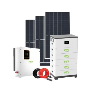5kW 10kW Home Off Grid Solar Power System LiFePO4 Battery Hybrid MPPT Inverter 15KWH 30KWH Solar Energy Storage Kit