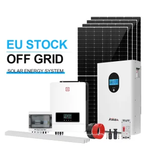 欧盟库存完整5kW 30kW太阳能系统家用离网发电太阳能发电机与LiFePO4电池和MPPT控制器