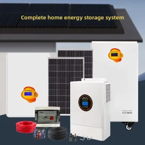 5kW-60kW Off-Grid Solar Power System with Lithium Iron Phosphate Battery for Household Photovoltaic Energy Storage