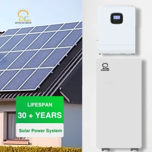 5kW Off Grid Solar Power System Complete Set with 5kWh LiFePO4 Battery Home Energy Storage System