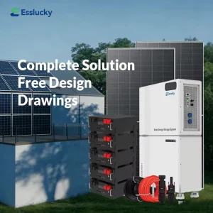 5kW Off Grid Solar System With Lithium Battery for Tiny Home