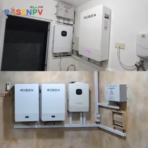 5kW Off Grid & on Grid Hybrid Solar System AC Coupled with Battery Backup Home Solar System
