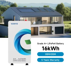 5kWh 10kWh 8kWh 16kWh 15KWH Home Solar Energy Storage LiFePO4 Lithium Ion Battery Pack 48V 51.2V 100Ah 314Ah Powerwall