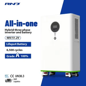 5kWh 15KWh Hybrid Solar Storage Battery System 48V Split Phase Inverter CAN Communication LiFePO4 Home Energy Storage 300Ah