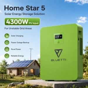 5kWh Off Grid Home Solar Generator Energy Storage System 3.68kW Power Supply for Household and Business Essential Loads