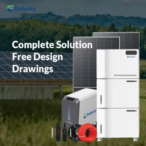 5kWh Residential Solar Battery Storage System Off Grid Home Energy Storage With Lithium Battery