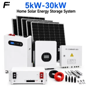 5kw 10kw 12kw Complete Solar Hybrid System All-in-One Energy Storage Battery Power System