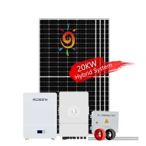 5kw 10kw 15kw 20kw Solar Island System AC 3 Phase 230V Off Grid Solar System with Full Solar System Mounting Kits