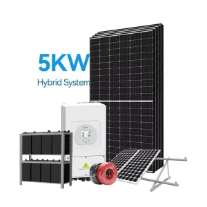 欧盟仓库 5kw 10kw 15kw 太阳能系统 面板发电系统 家用太阳能混合系统
