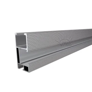 5kw 10kw 15kw Solar Panel Railings Mounting Bracket Metal Roof Mini Rail Solar Aluminum Rail for Roof Mount System