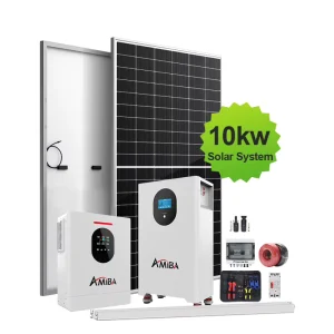 混合太阳能系统套件 5kw 10kw 20kw 30kw 逆变器 锂电池 LiFePO4 电池 太阳能电池板 用于住宅电力存储