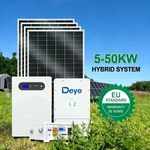 5kw 5000w 5kva 6kw Hybrid 3phae off Grid Inverter Batteries for Solar System Panel 10kw Home Best